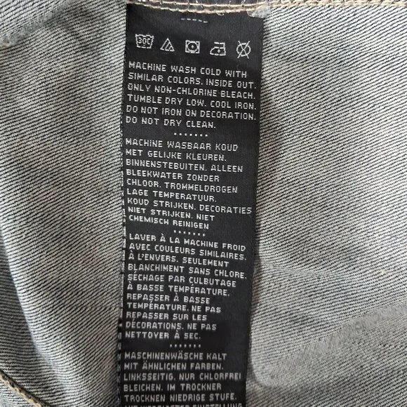 Denim Harley Davidson Western Shirt - Picture 11 of 12